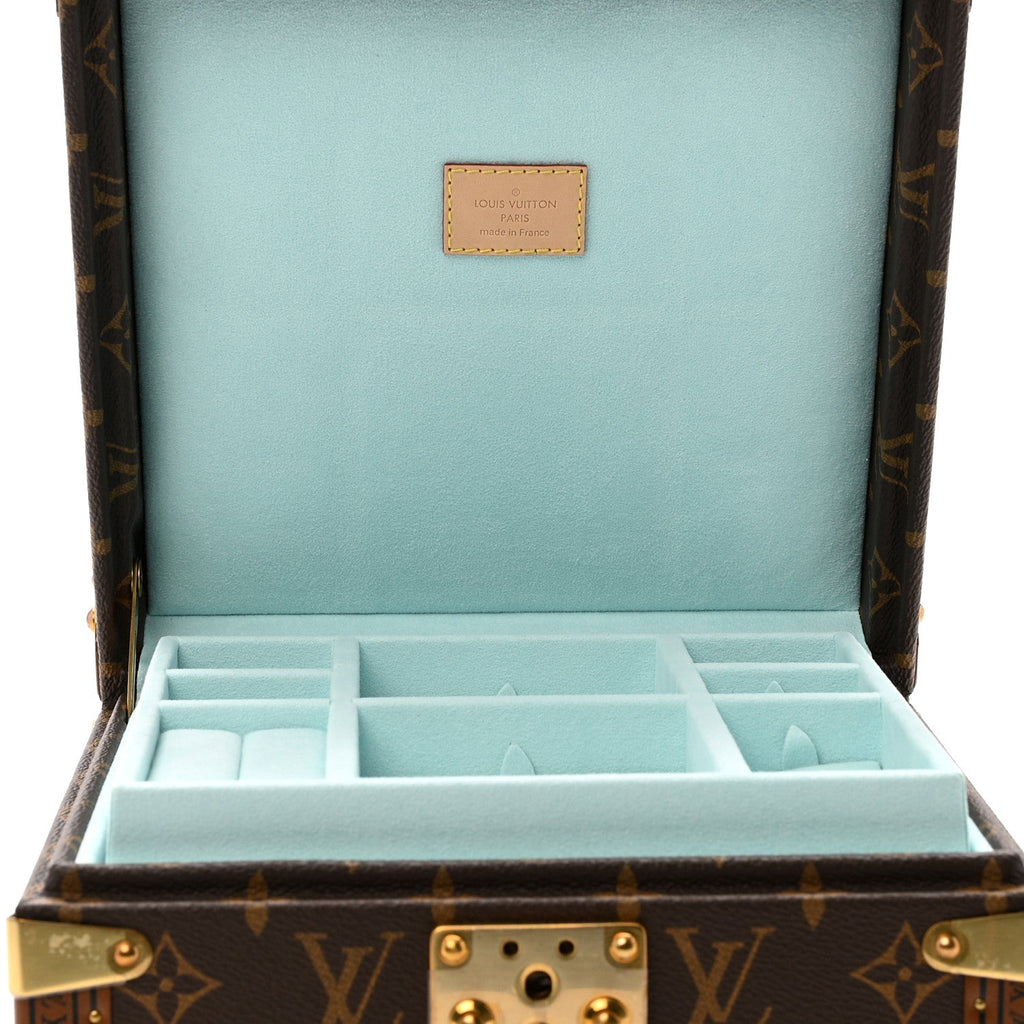 Louis Vuitton Monogram Coffret Joaillerie Bleu Lagon