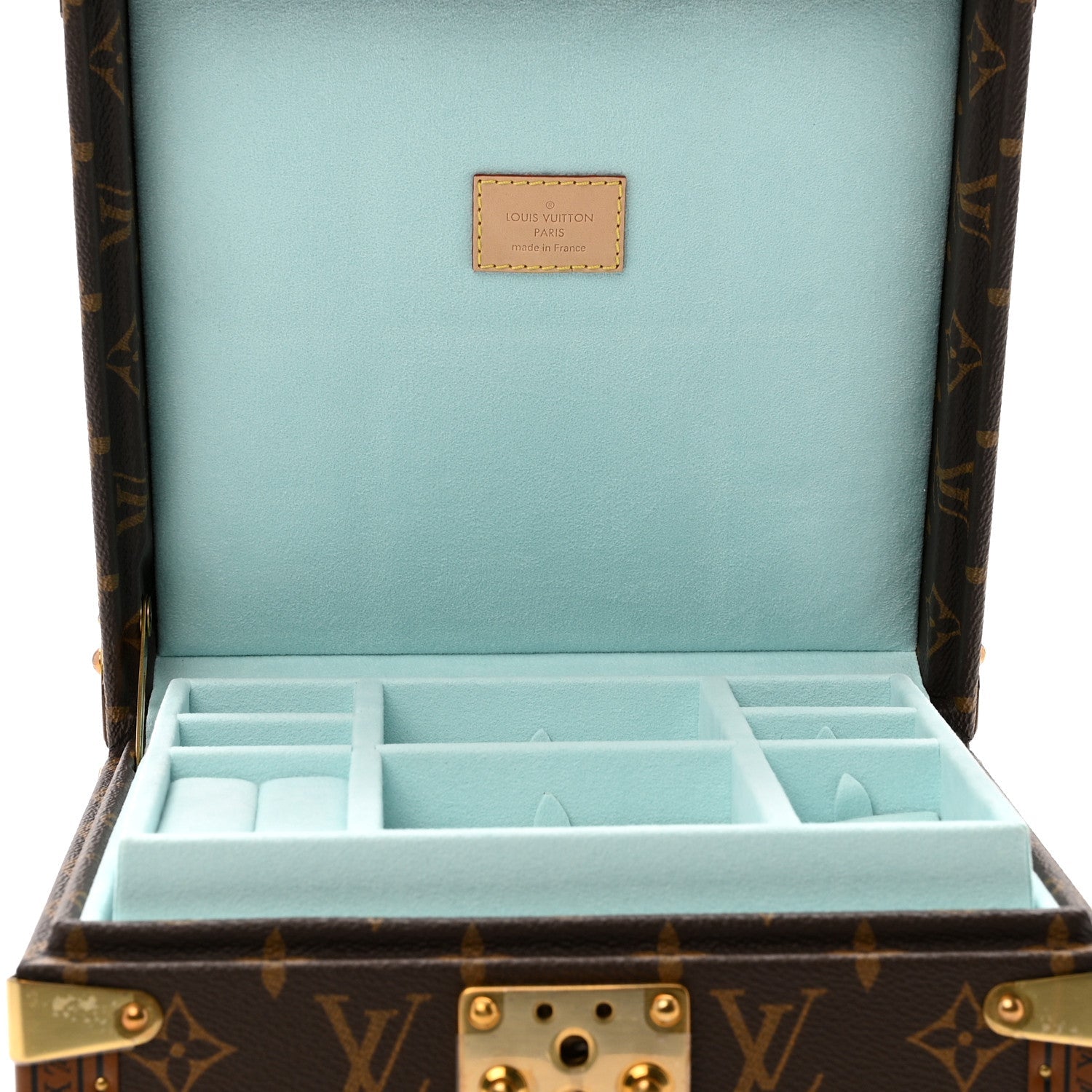 Louis Vuitton Monogram Coffret Joaillerie Bleu Lagon