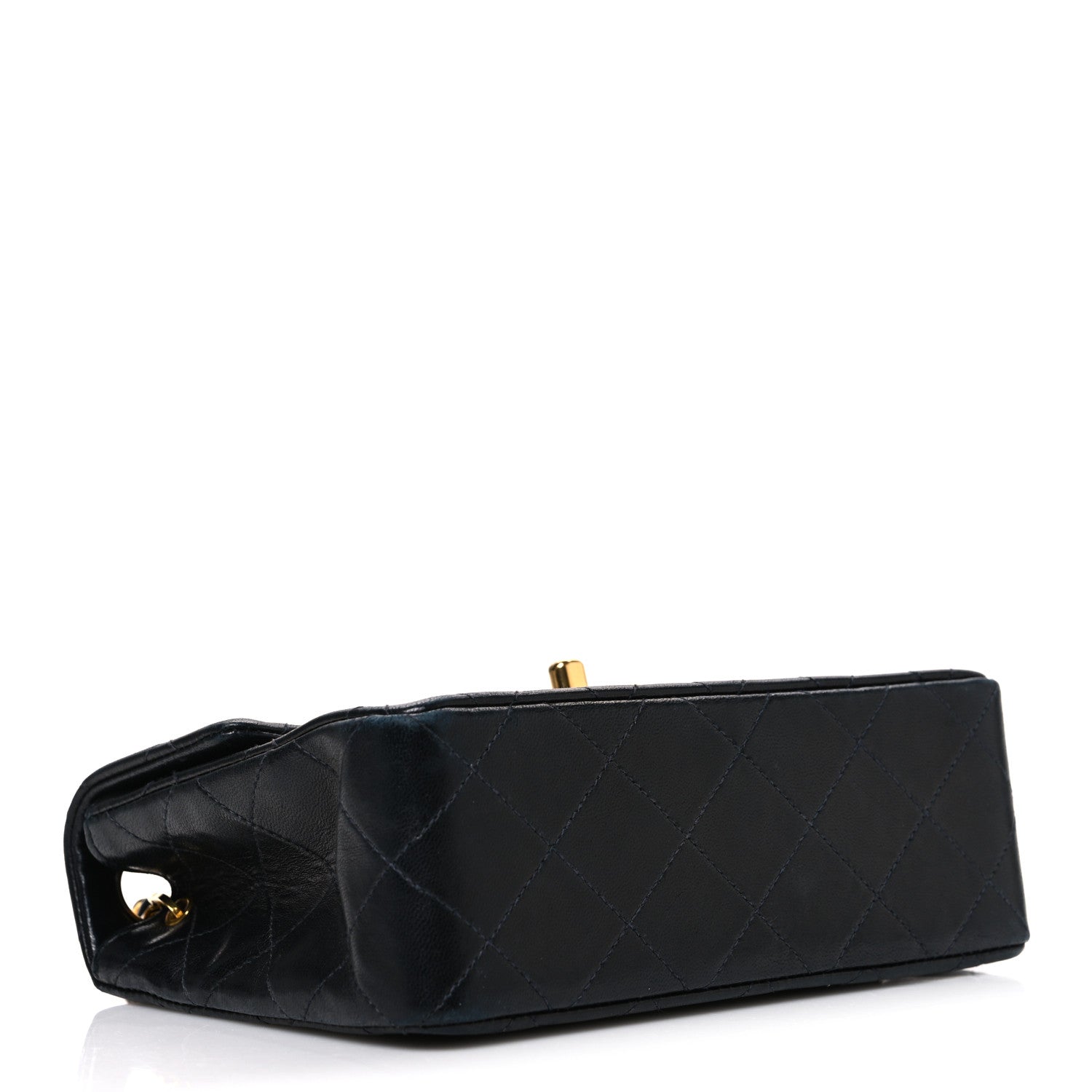 Chanel Lambskin Quilted Mini Square Flap Black