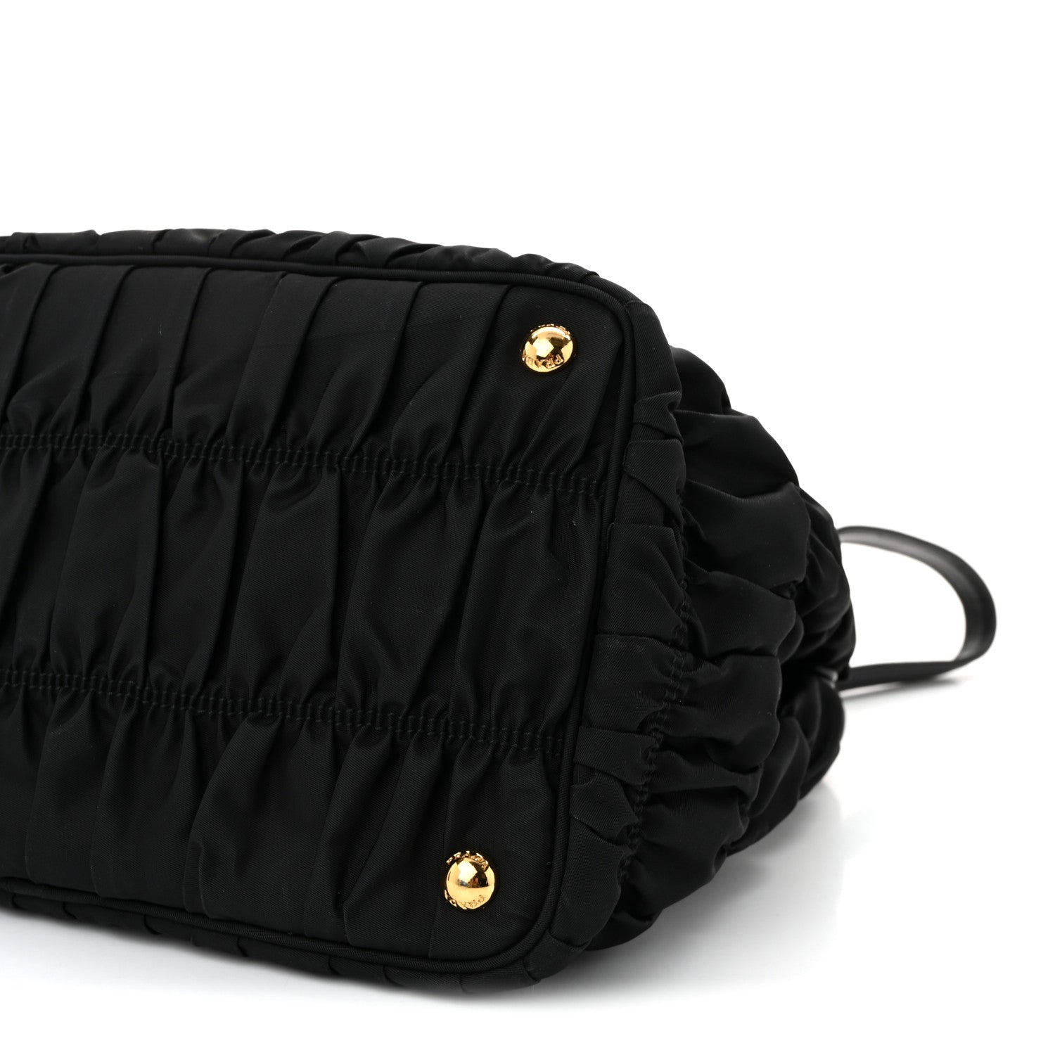 Prada Tessuto Nylon Gaufre Tote Black