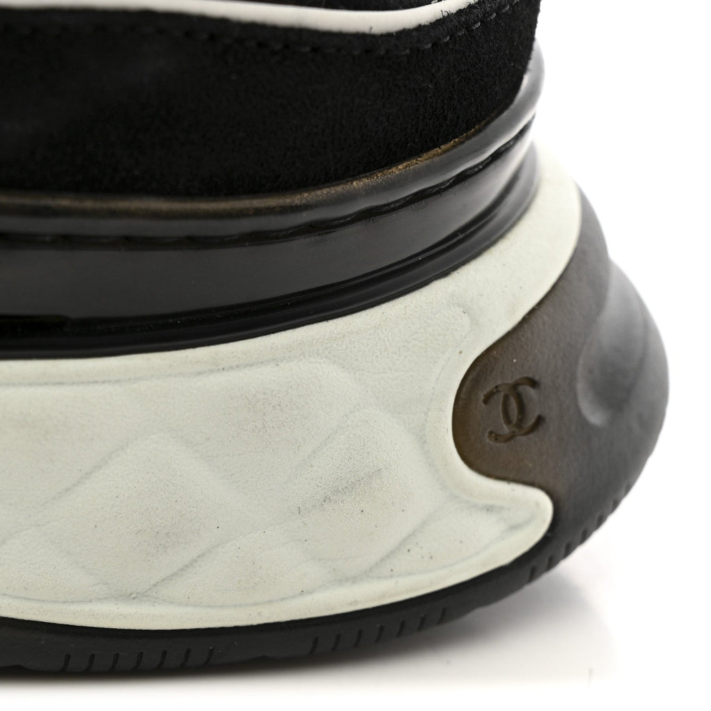 Fabric Suede CC Sneakers 40 Black Dark Grey