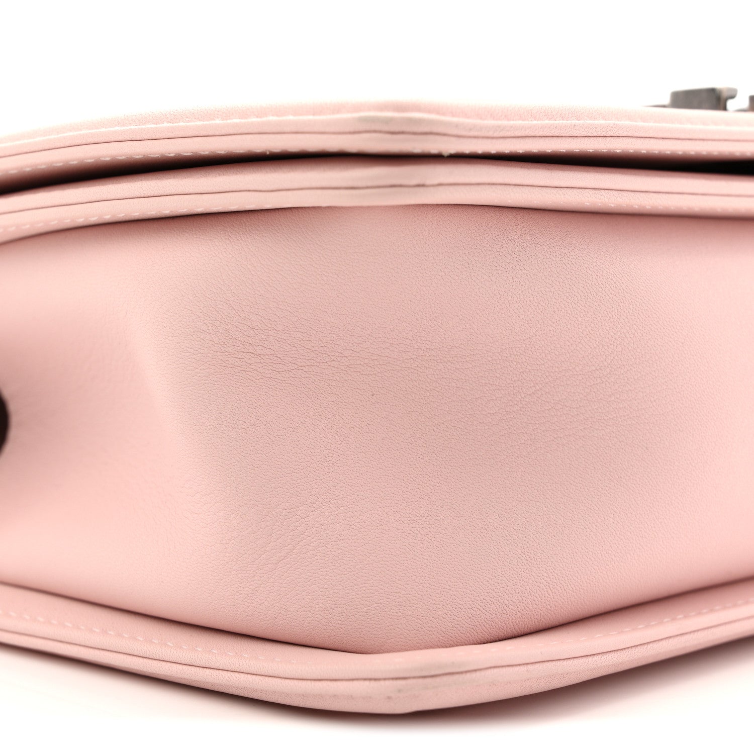 Chanel Calfskin Quilted Medium Boy Flap Light Pink