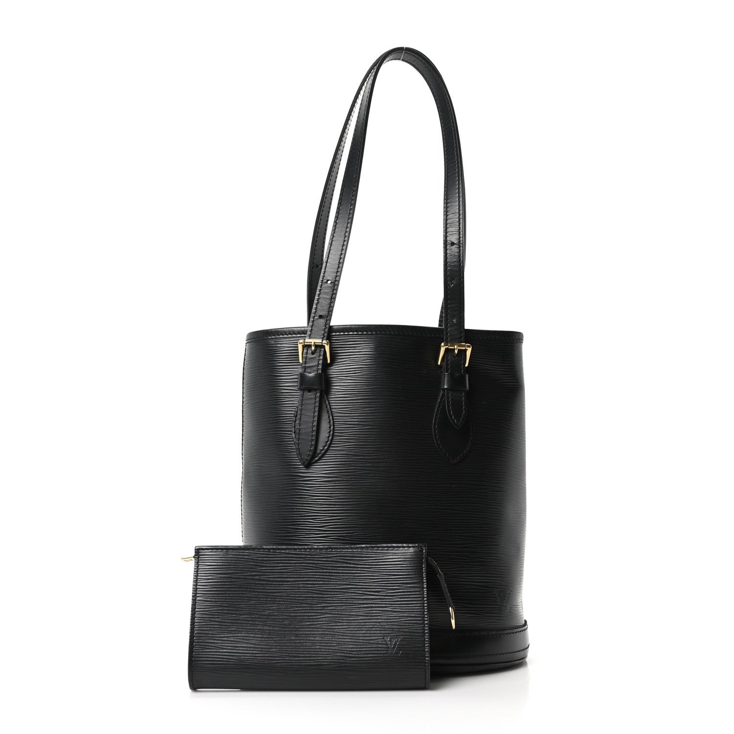 Louis Vuitton Epi Petit Bucket 23 Black