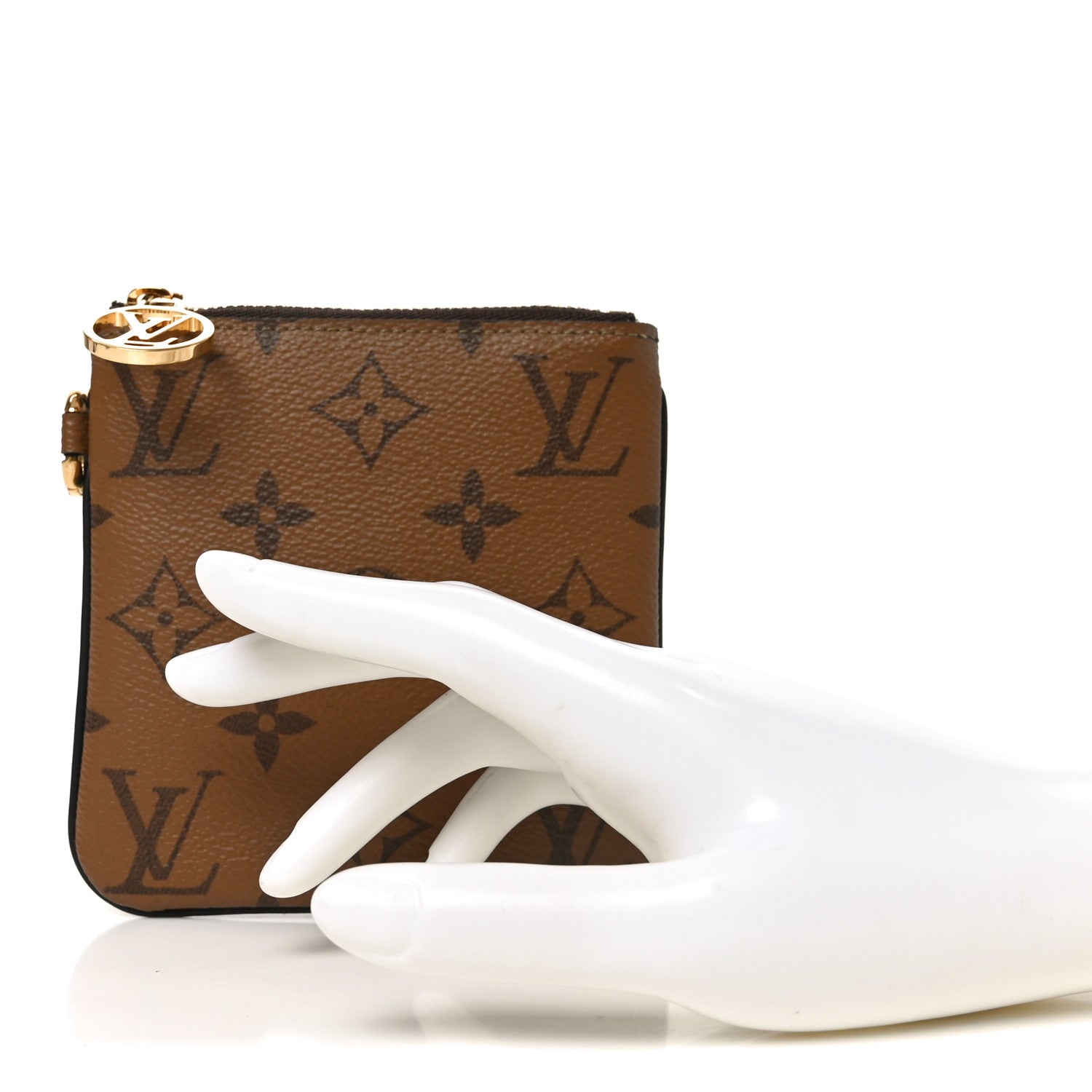 Louis Vuitton Reverse Monogram Trio Square Pouch