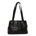 Chanel Lambskin CC Stitched Tote Black