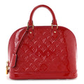 Louis Vuitton Vernis Alma PM Rose Indien