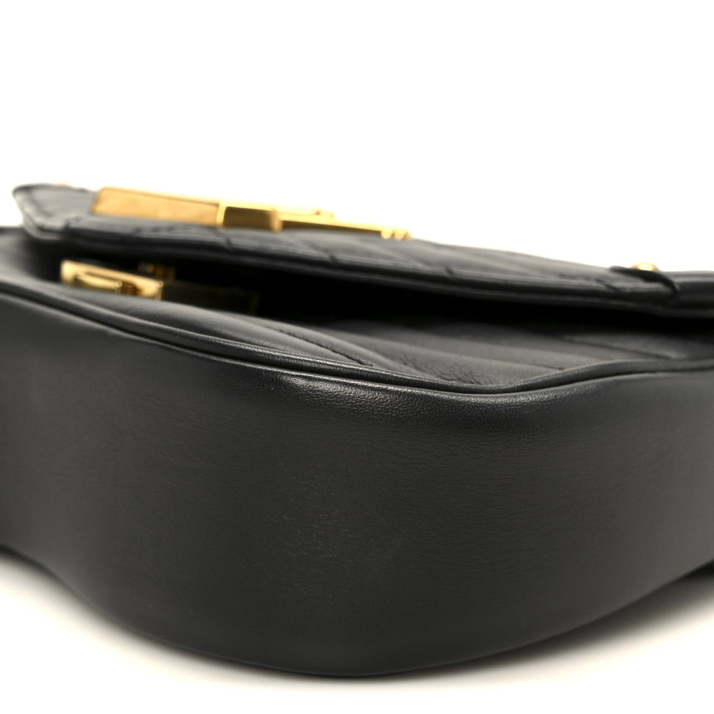 Louis Vuitton Calfskin New Wave Chain PM Black