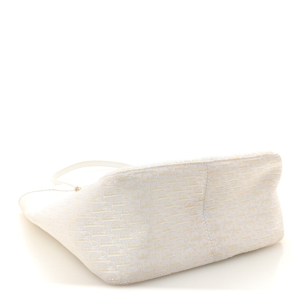 Christian Dior Monogram Tote White