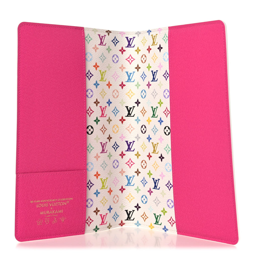 Louis Vuitton LV X TM Monogram Multicolor Emily Notebook Cover MM White