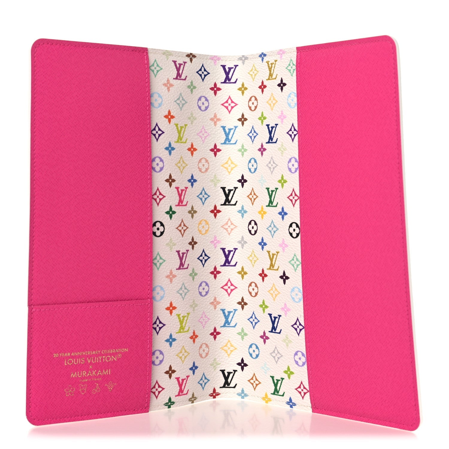 Louis Vuitton LV X TM Monogram Multicolor Emily Notebook Cover MM White