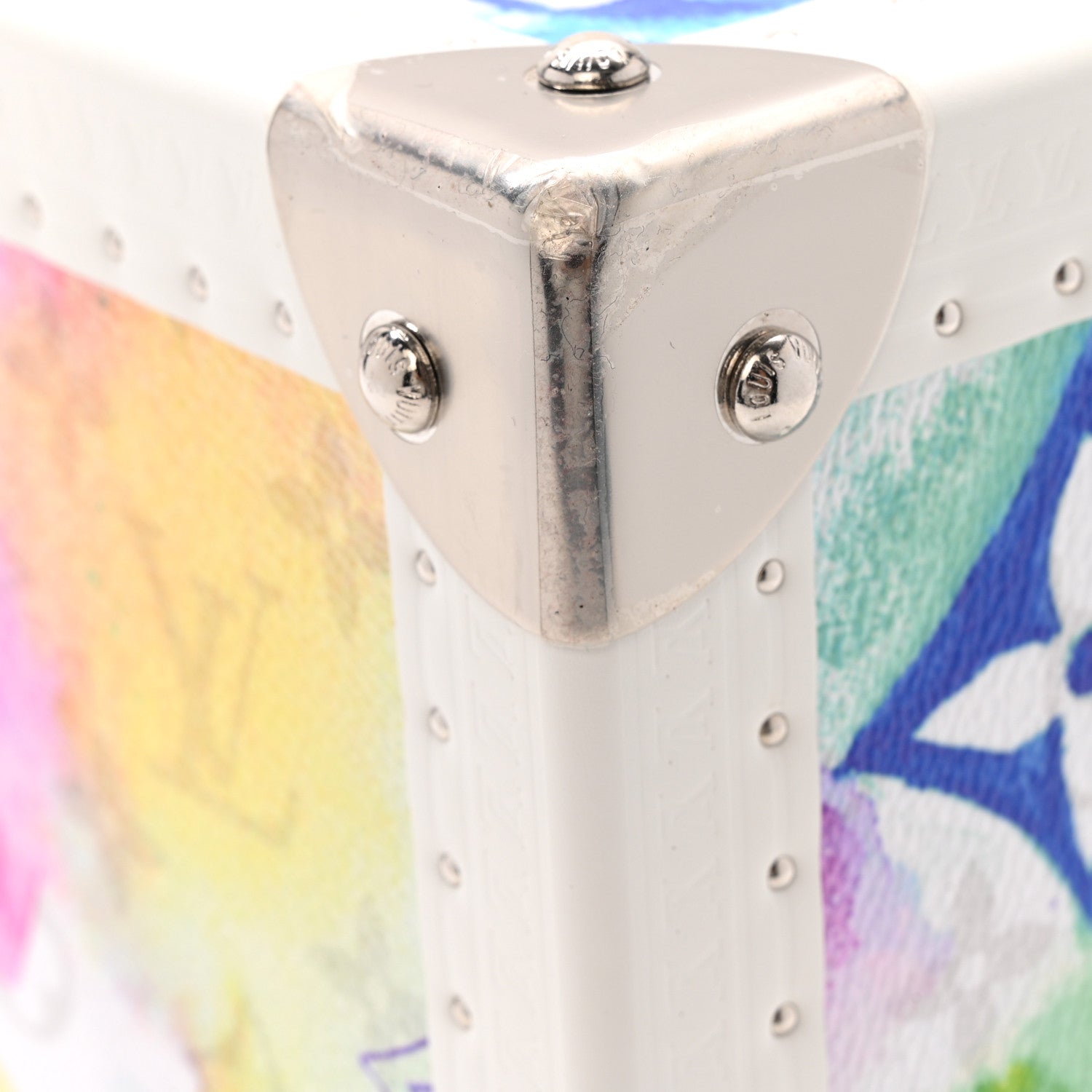 Louis Vuitton Monogram Watercolor Coffret 8 Watch Case Multicolor