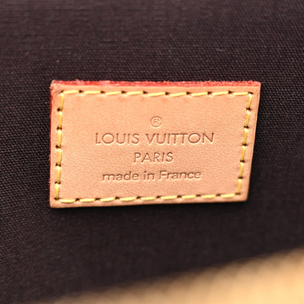 Louis Vuitton Vernis Alma PM Amarante