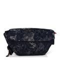 Gucci Denim Monogram Web Belt Bag Blue Multicolor