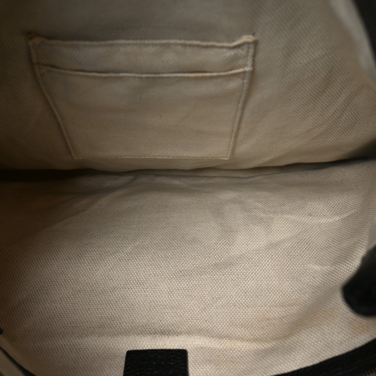 Gucci Pebbled Calfskin Large Soho Hobo Black