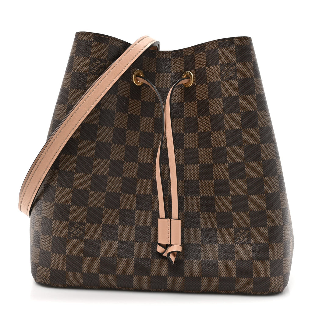 Louis Vuitton Damier Ebene Neonoe MM Venus Pink