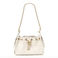 Chanel Caviar Quilted Mini Chanel 25 Handbag White
