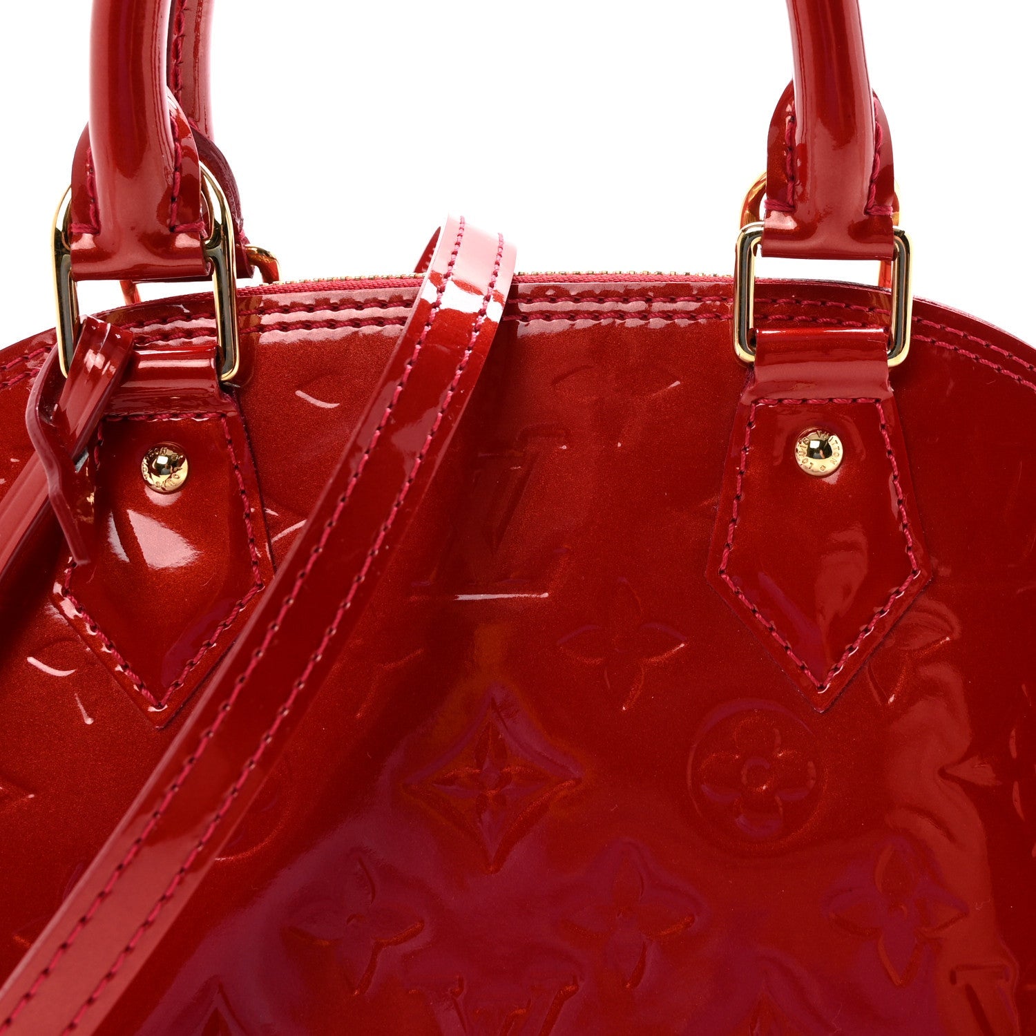 Louis Vuitton Vernis Alma BB Pomme D'Amour