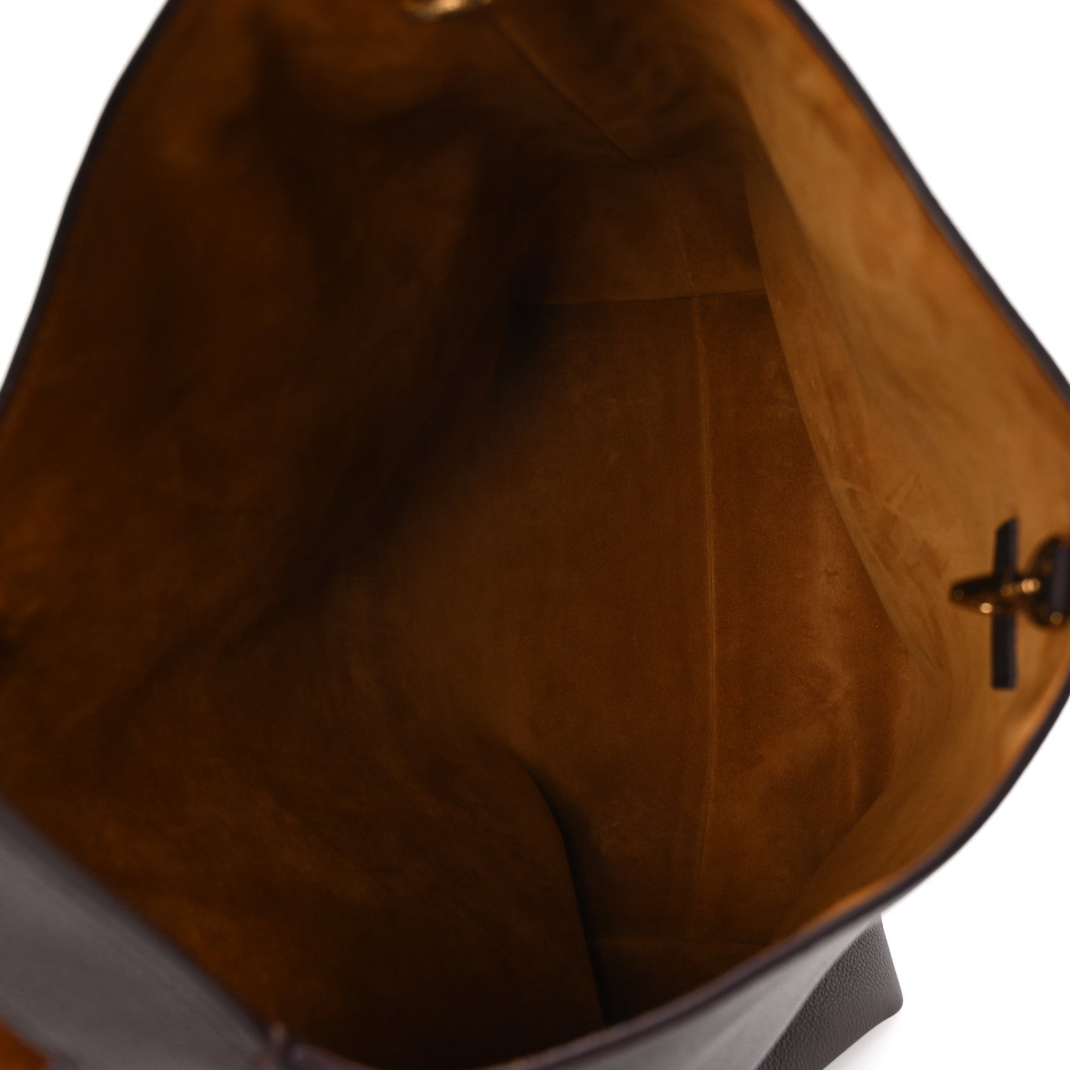 Louis Vuitton Grained Calfskin Low Key Hobo MM Chocolate