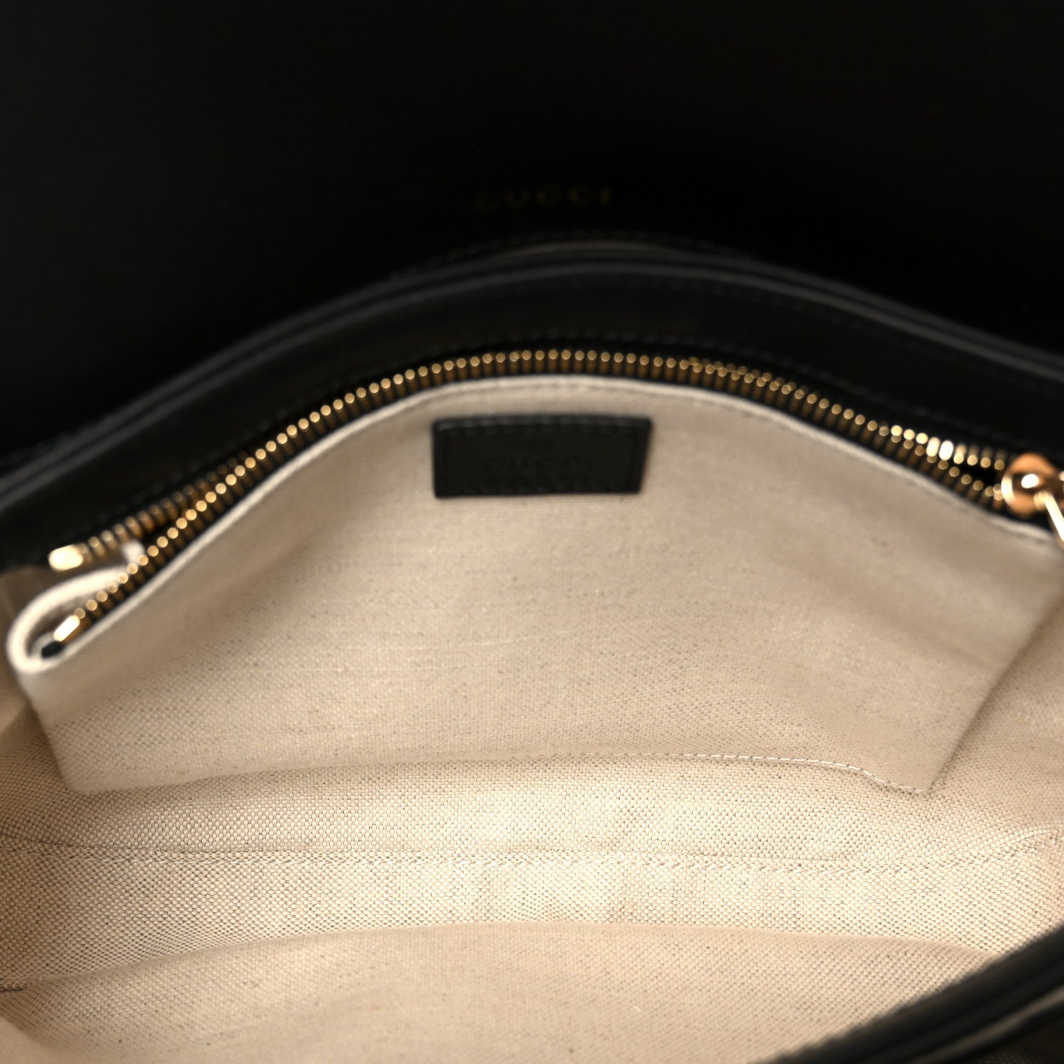 Gucci Arabella Calfskin Horsebit 1955 Soft Small Shoulder Bag Black