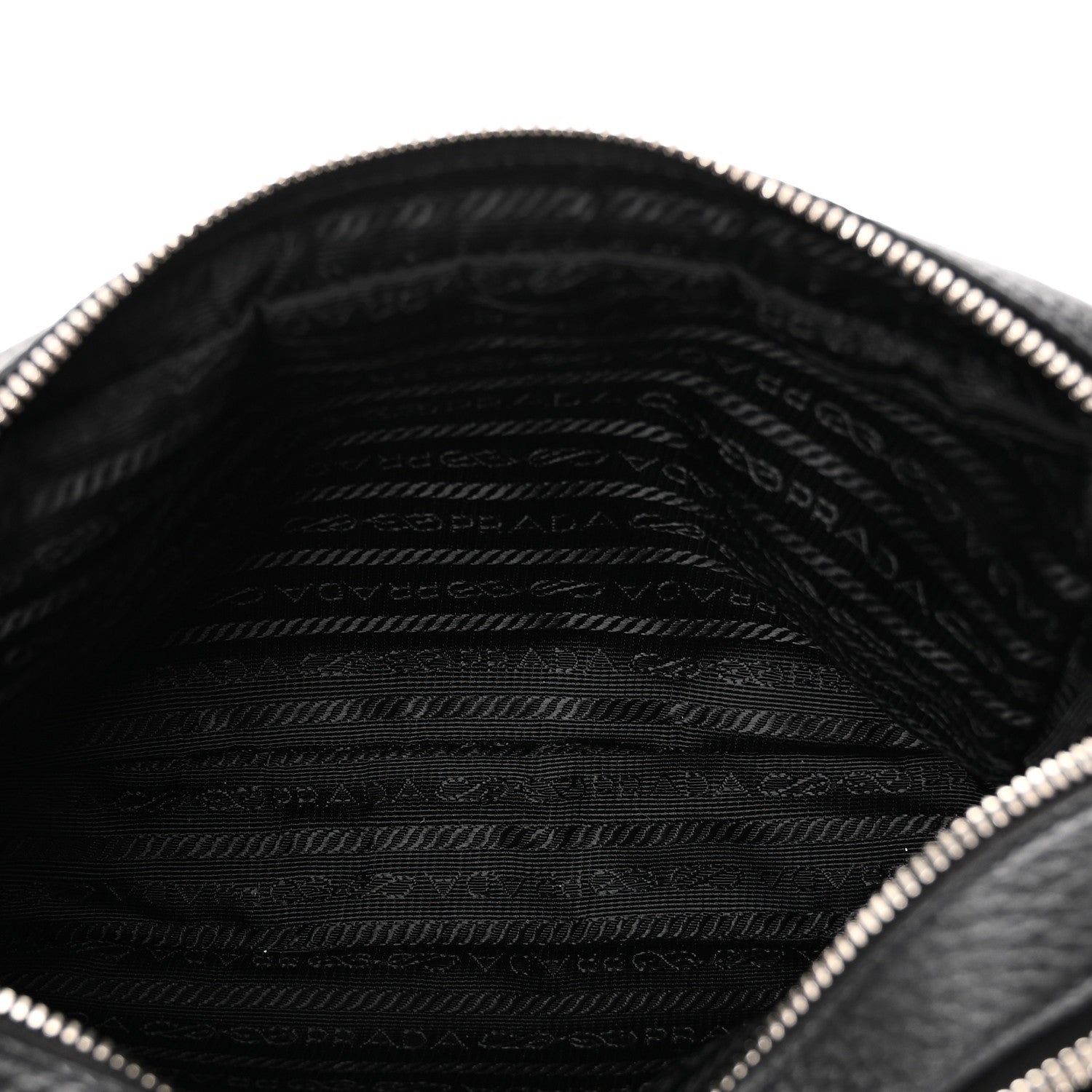 Prada Vitello Daino Soft Camera Crossbody Black