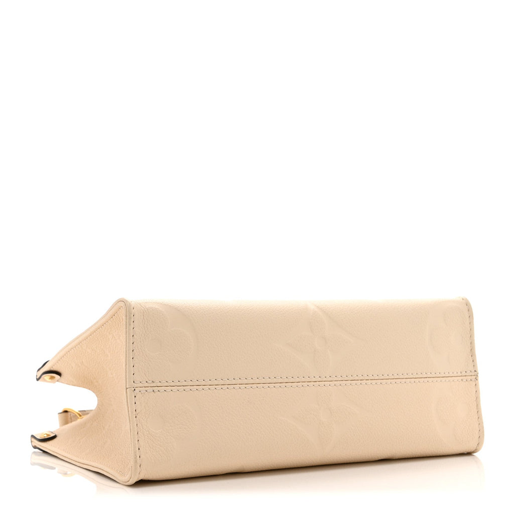Louis Vuitton Empreinte Monogram Giant Onthego PM Cream Beige