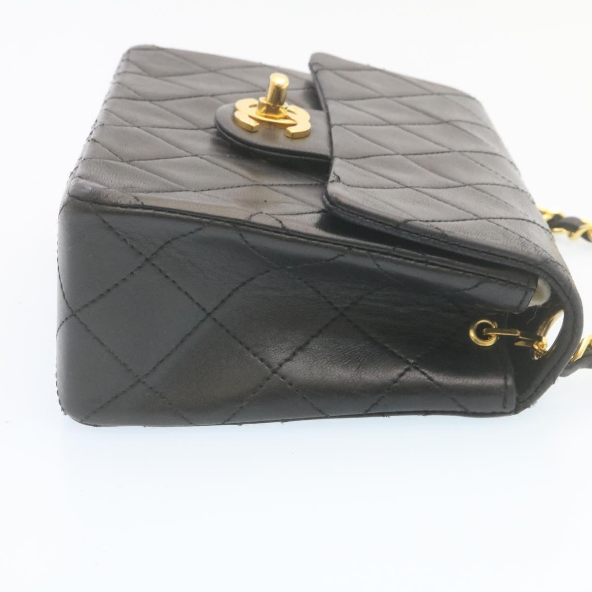 Chanel Black Leather Timeless shoulder bag