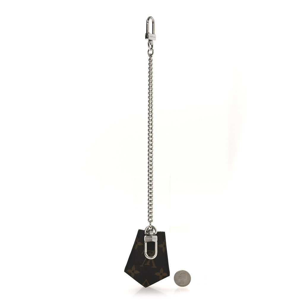 Louis Vuitton Monogram Clochette Key Chain Bag Charm