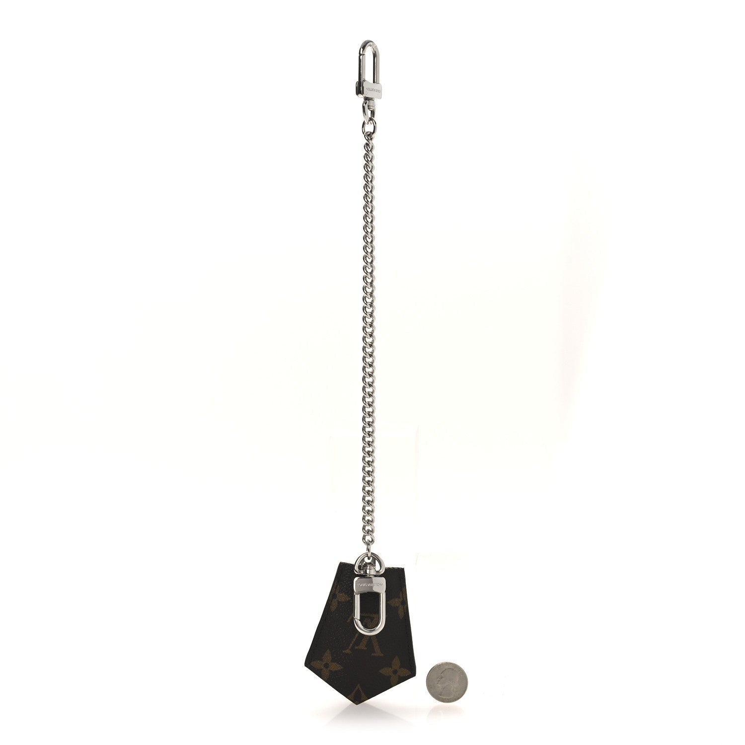 Louis Vuitton Monogram Clochette Key Chain Bag Charm