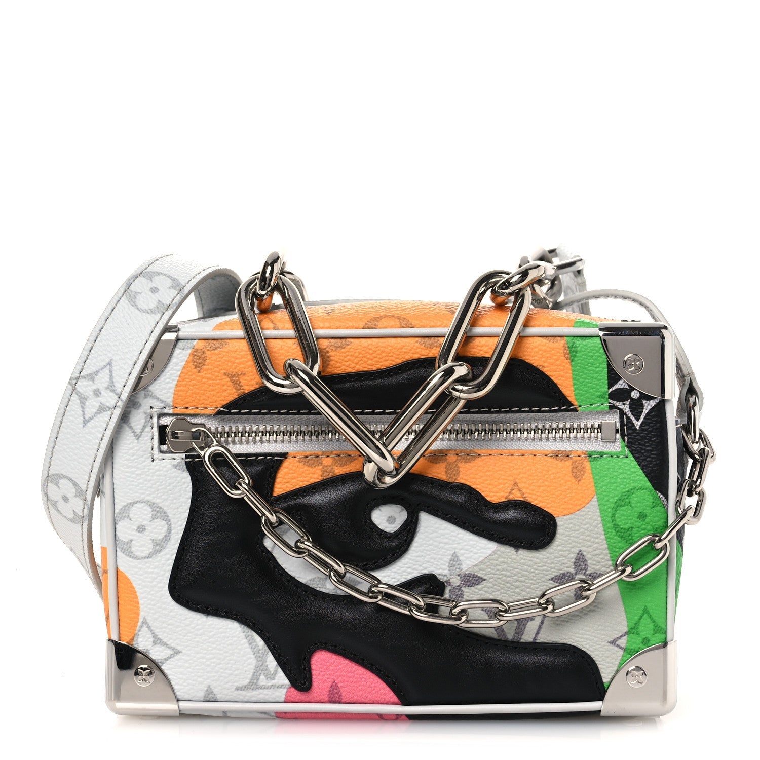 Louis Vuitton Monogram Patchwork Mini Soft Trunk Multicolor