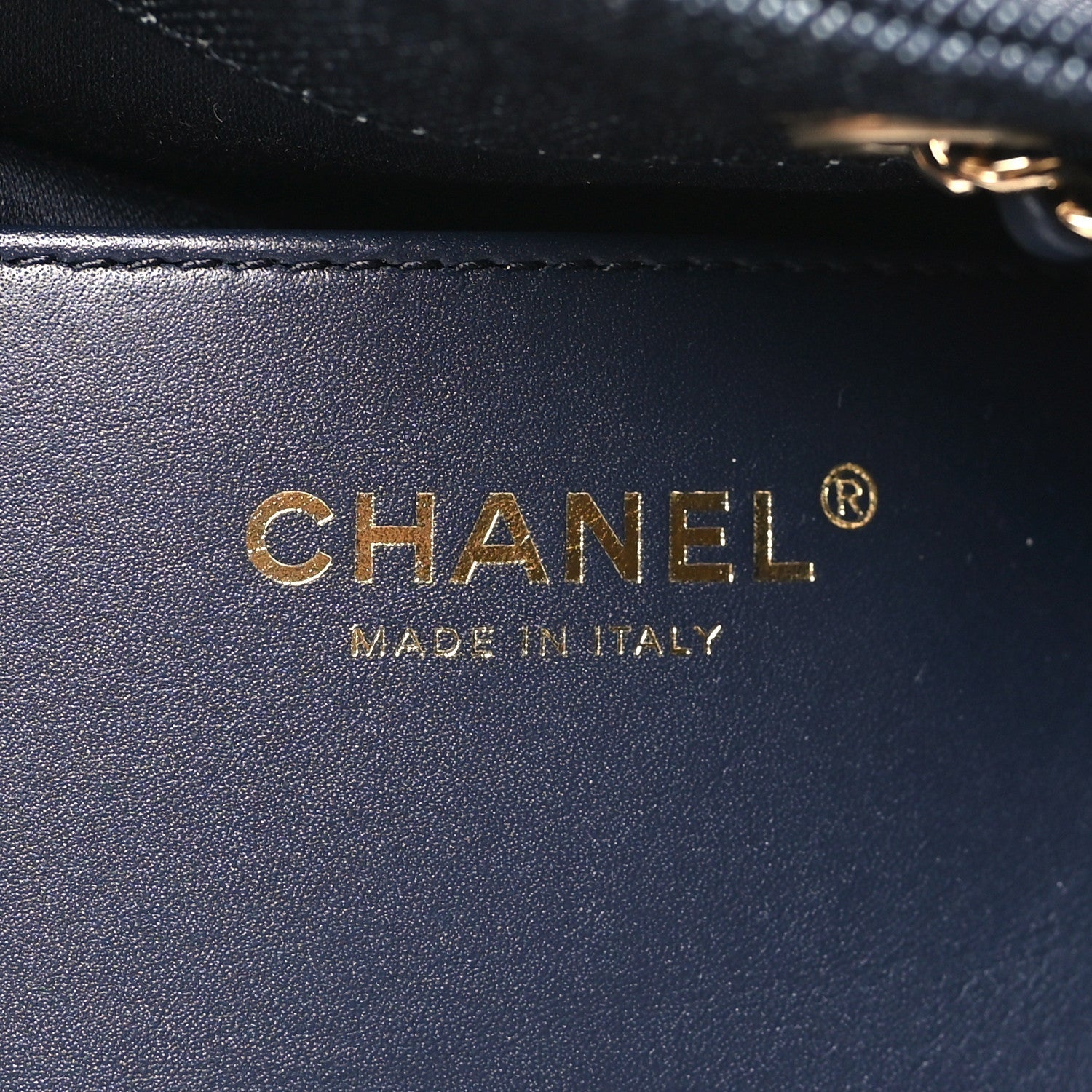 Chanel Denim Quilted Mini Chanel 25 Handbag Dark Blue