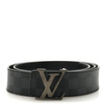 Louis Vuitton Damier Graphite 40mm LV Initiales 100 40 Belt