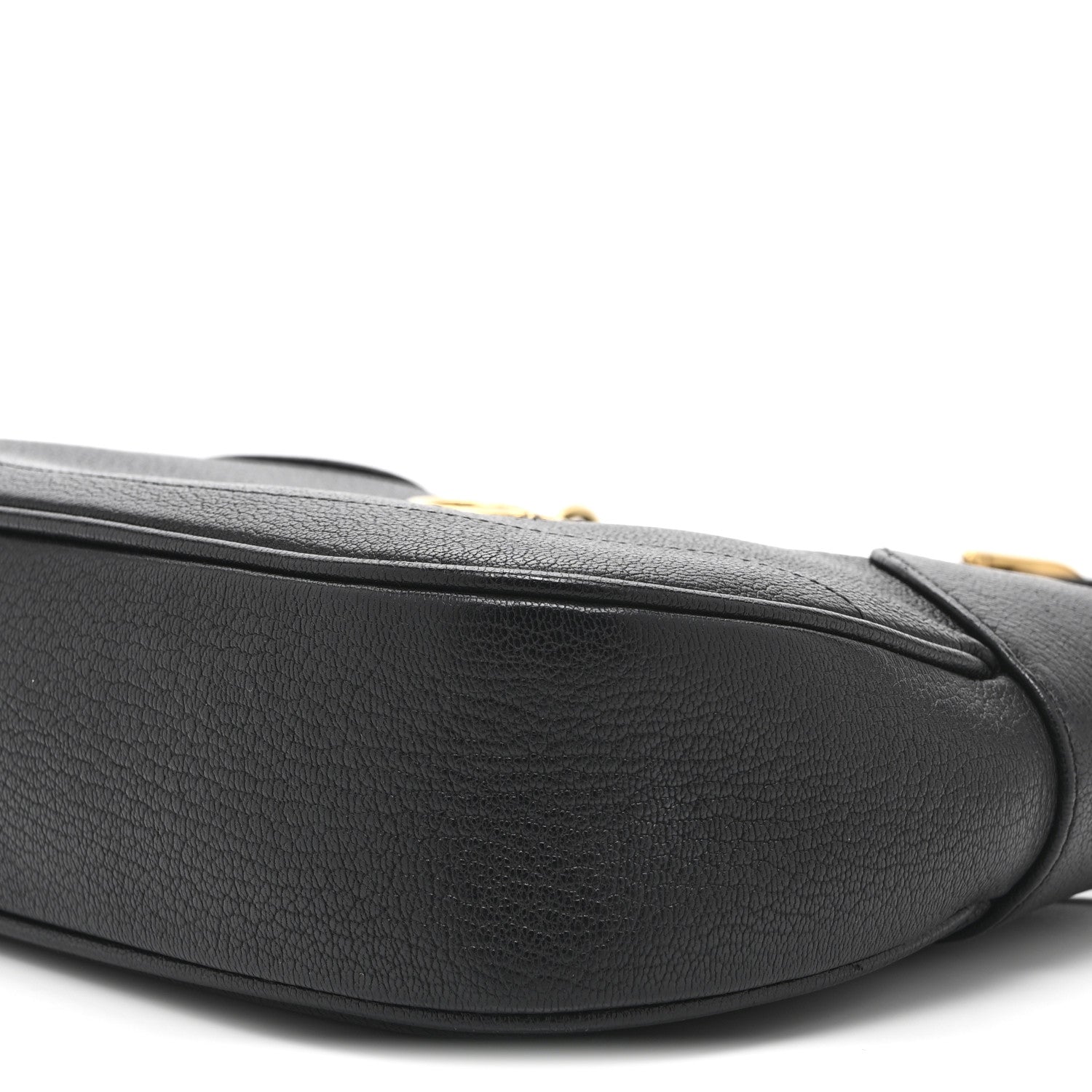 Gucci Goatskin Small Aphrodite Shoulder Bag Black