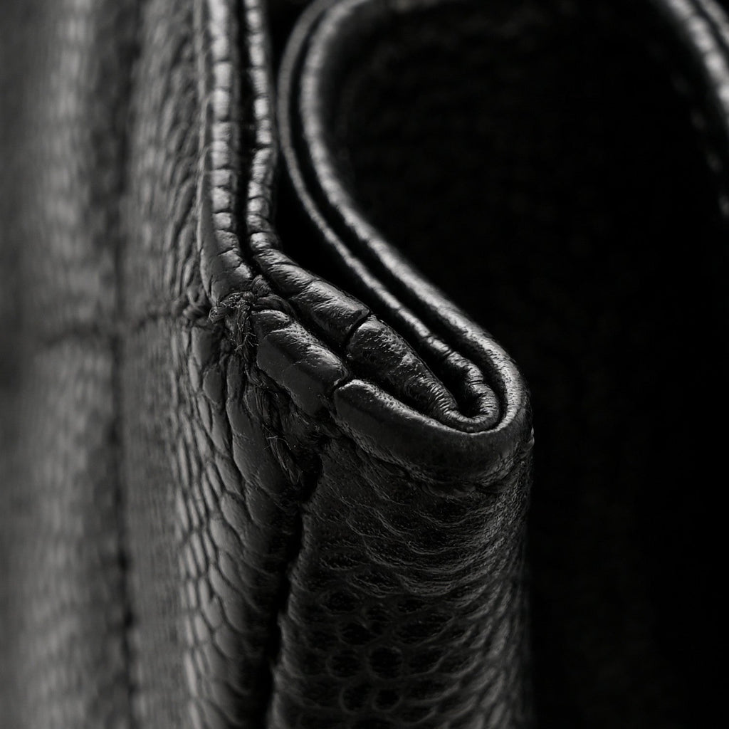 Chanel Caviar Quilted Grand Shopping Tote GST Black