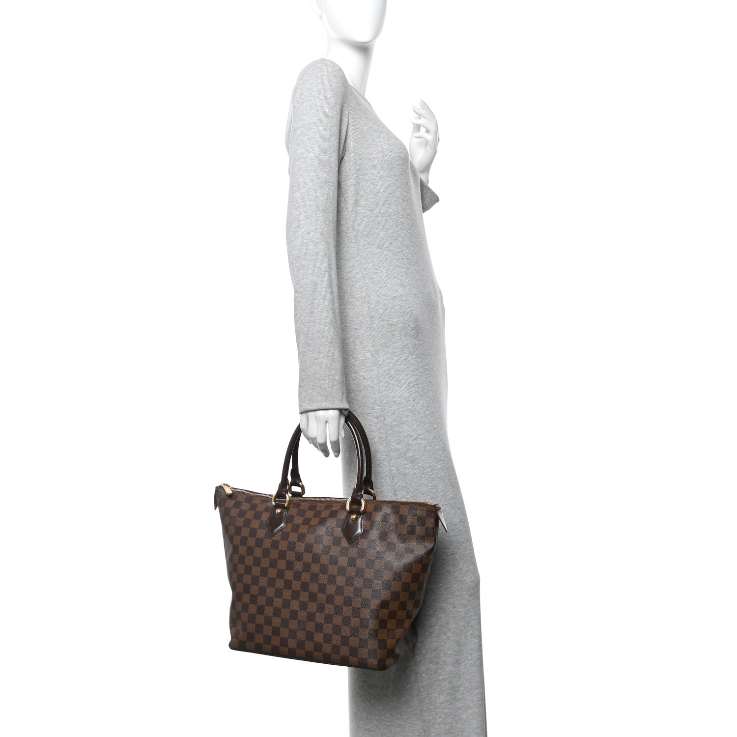 Louis Vuitton Damier Ebene Saleya MM
