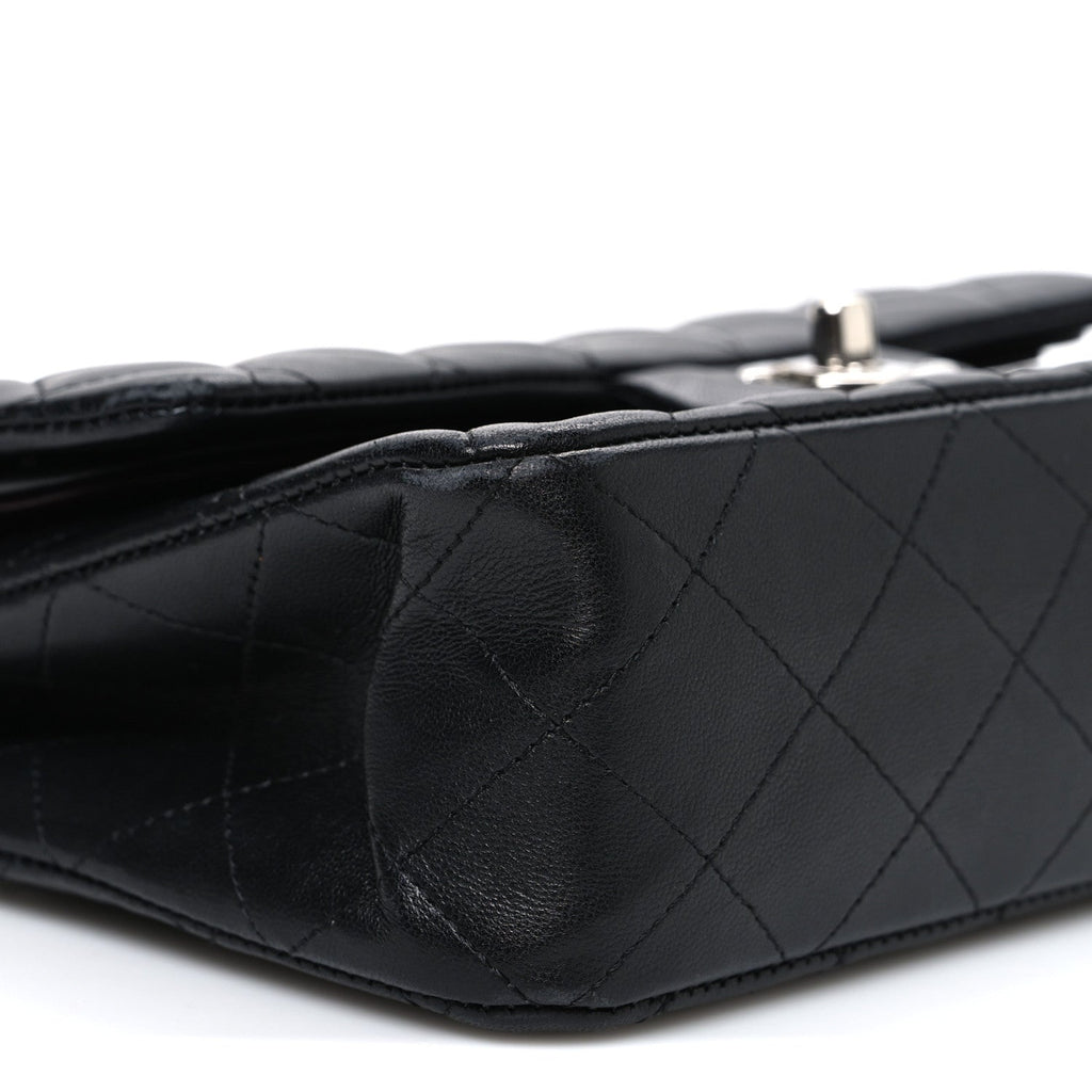 Chanel Lambskin Quilted Small Double Flap Black