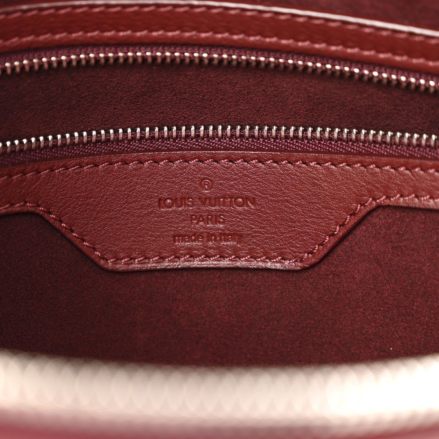 Louis Vuitton Monogram Lambskin Antheia Ixia MM Fuchsia