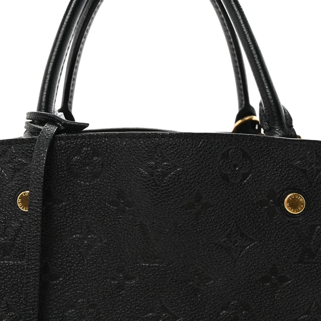 Louis Vuitton Empreinte Montaigne MM Black