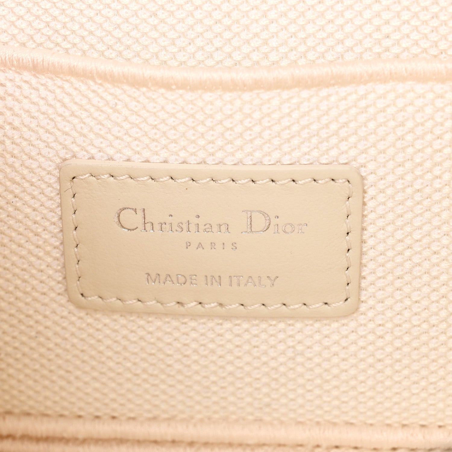 Christian Dior Oblique Diortravel Vanity Case Pale Gold