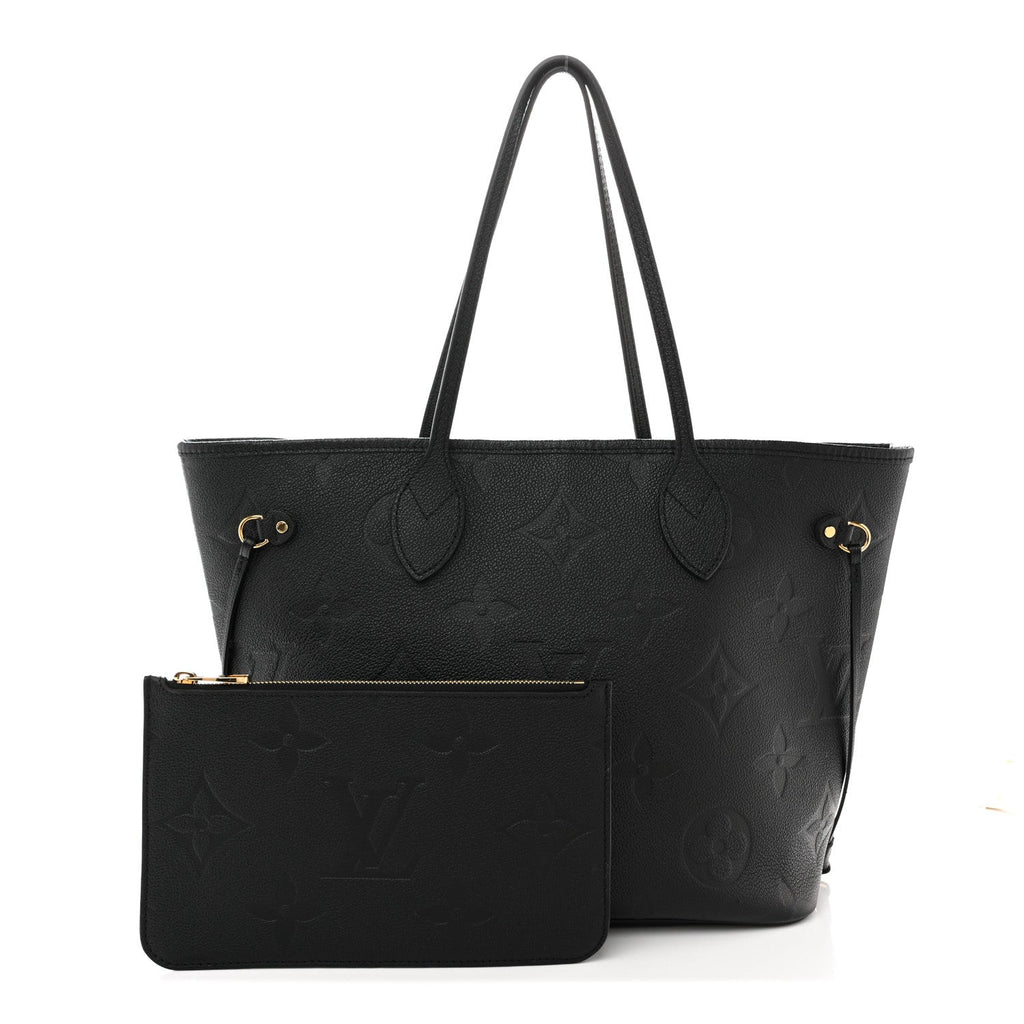 Louis Vuitton Empreinte Monogram Giant Neverfull MM Black