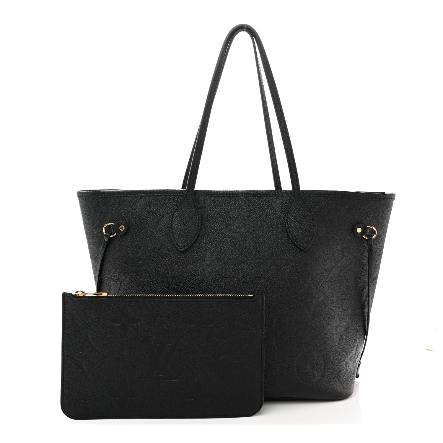 Louis Vuitton Empreinte Monogram Giant Neverfull MM Black