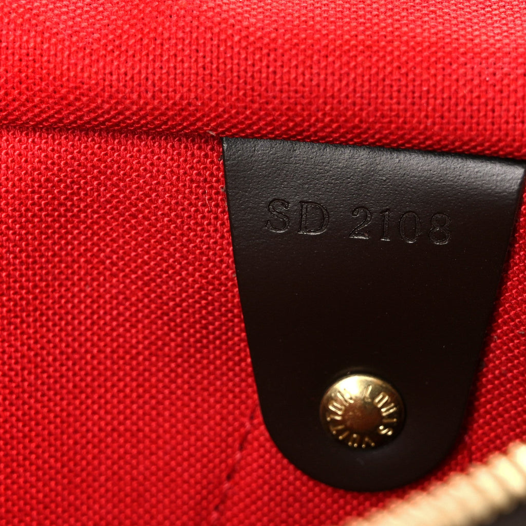 Louis Vuitton Damier Ebene Speedy Bandouliere 25