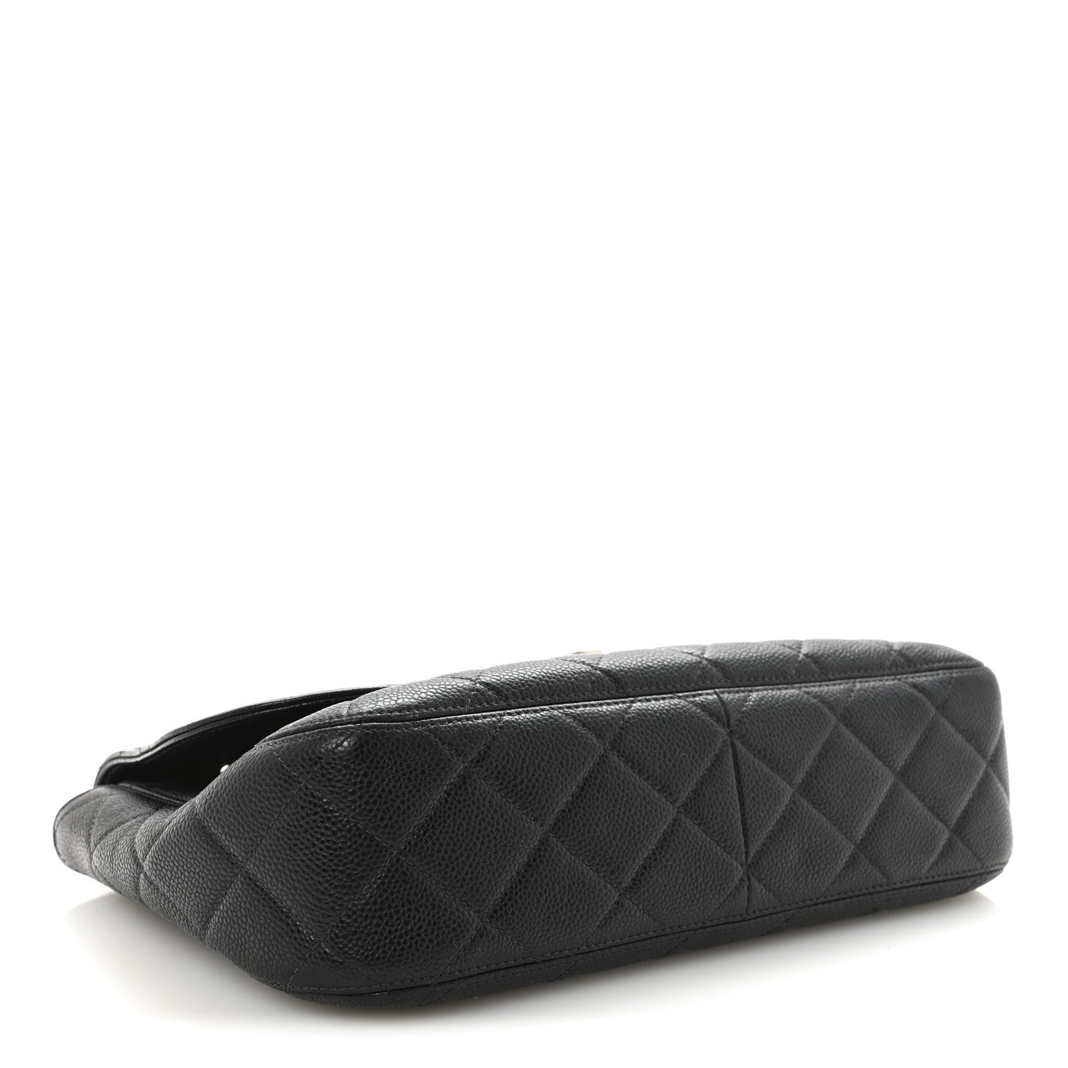 Chanel Caviar Quilted Jumbo Single Flap Black