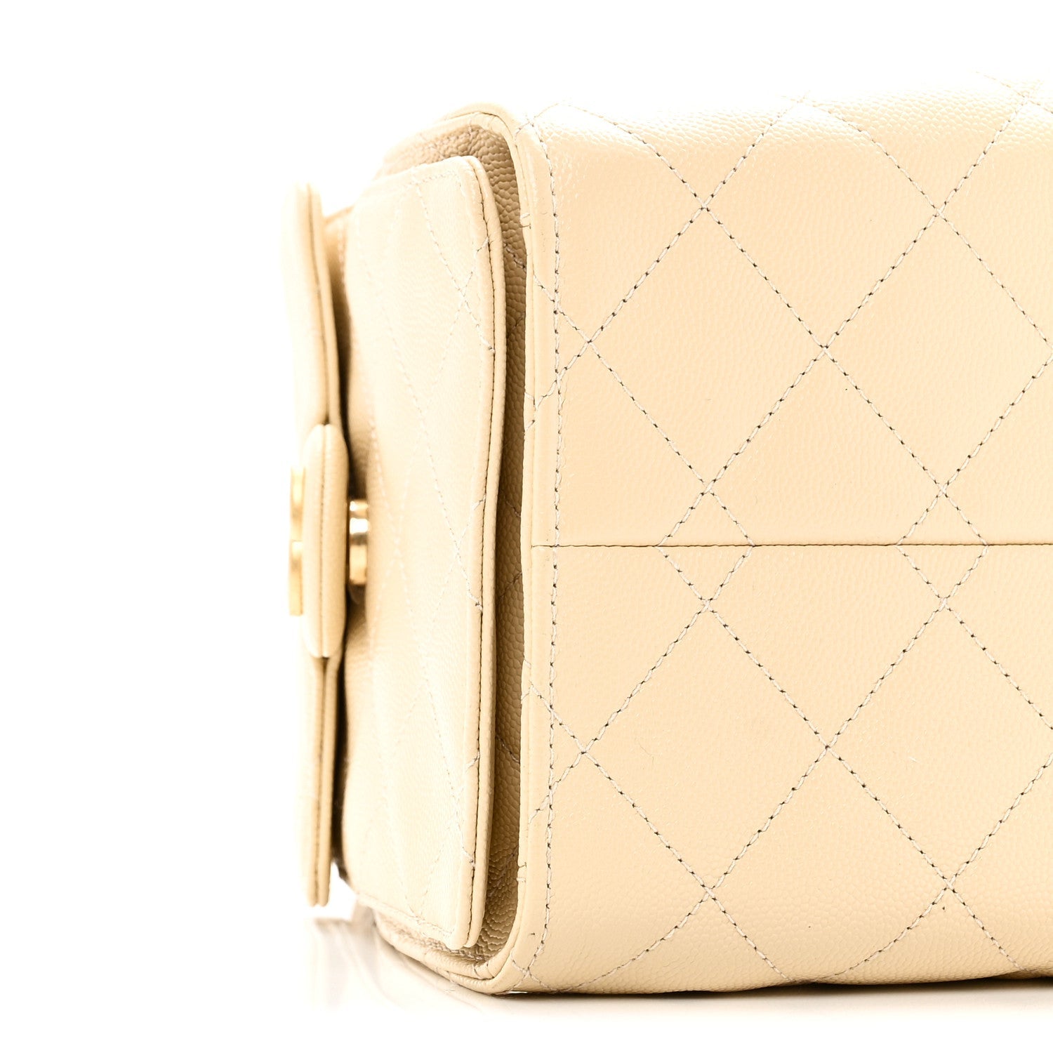 Chanel Caviar Quilted Small Chanel 25 Handbag Light Beige