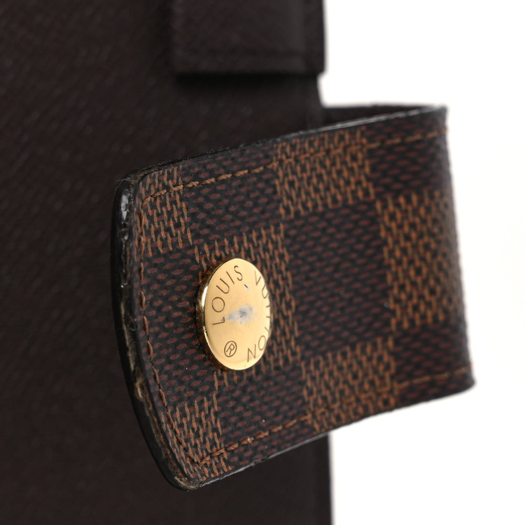 Louis Vuitton Damier Ebene Large Ring Agenda Cover