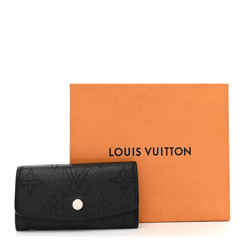 Louis Vuitton Mahina Multicles 4 Key Holder Black