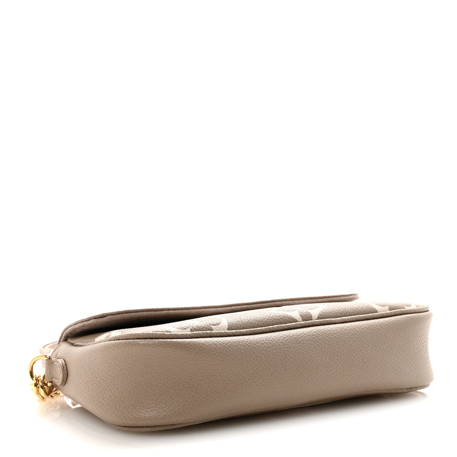 Louis Vuitton Empreinte Monogram Giant Ivy Wallet On Chain Tourterelle Creme