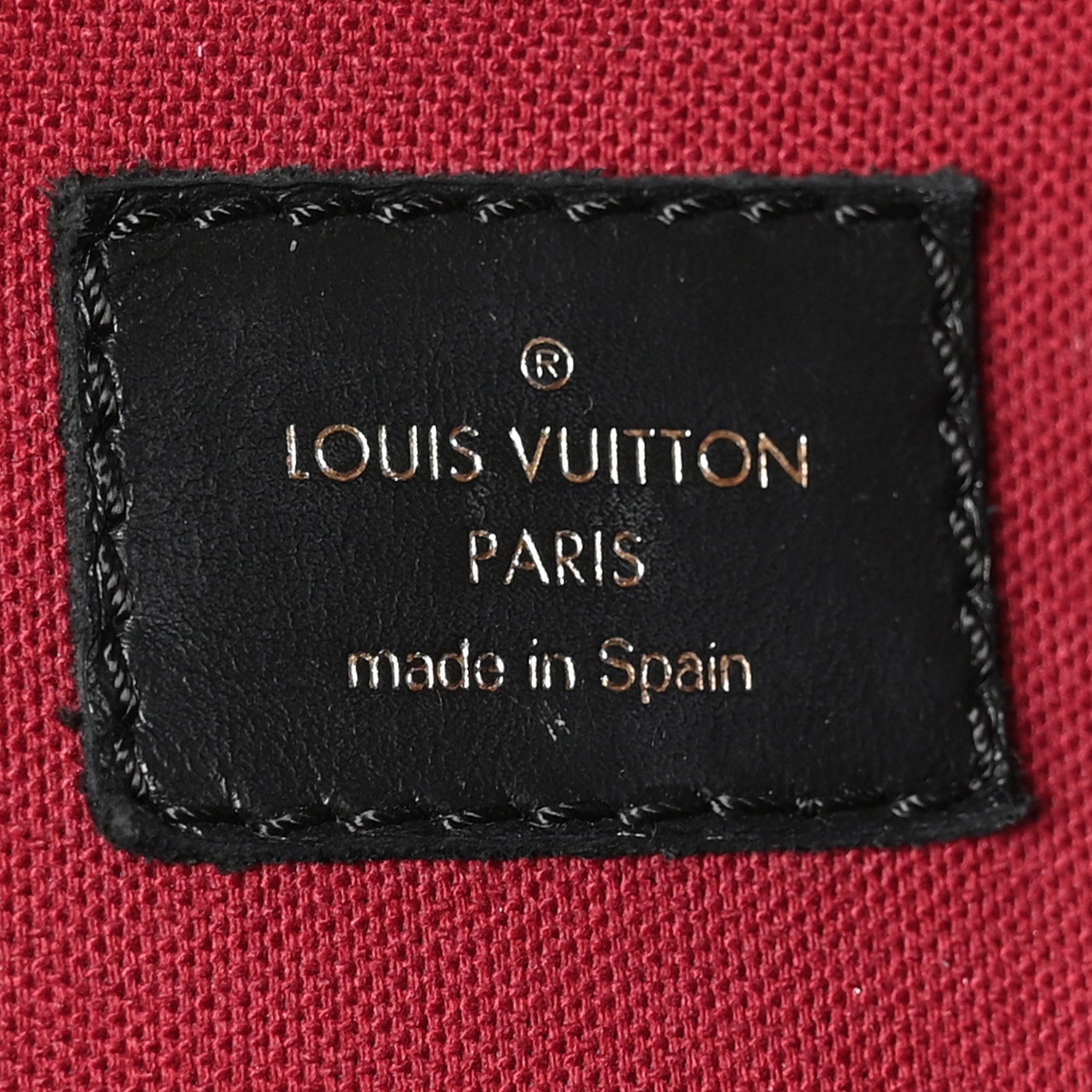 Louis Vuitton Monogram Montsouris PM Black