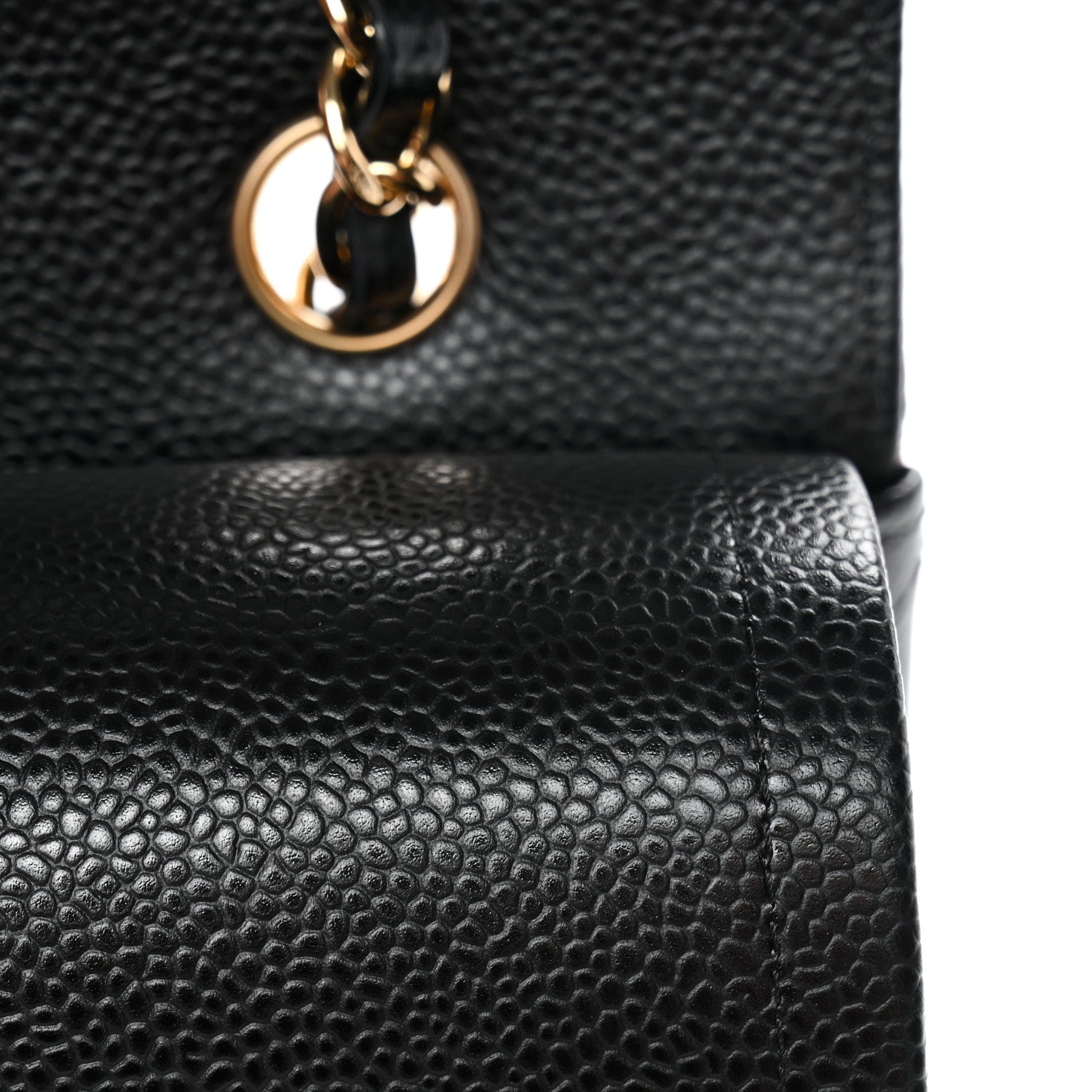Chanel Caviar Quilted Medium Double Flap Black