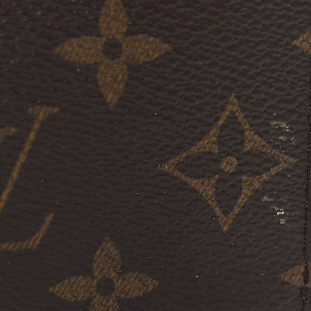 Louis Vuitton Monogram Clemence Wallet Fuchsia