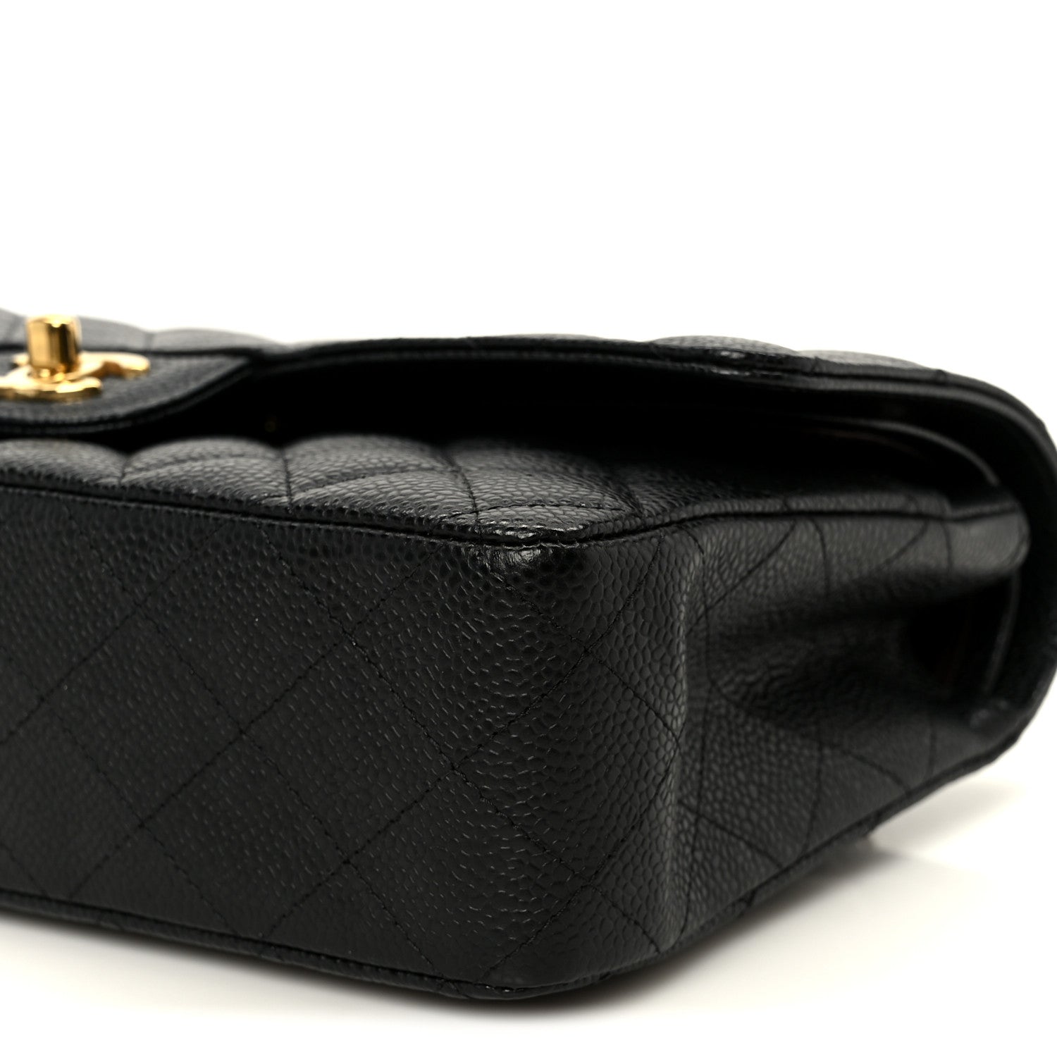 Chanel Caviar Quilted Medium Double Flap Black